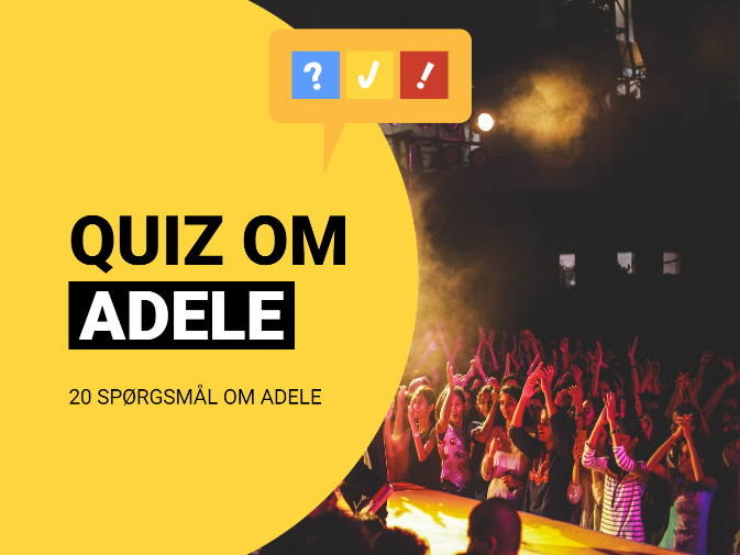 Quiz om Adele: Adele-quiz med 20 spørgsmål og svar
