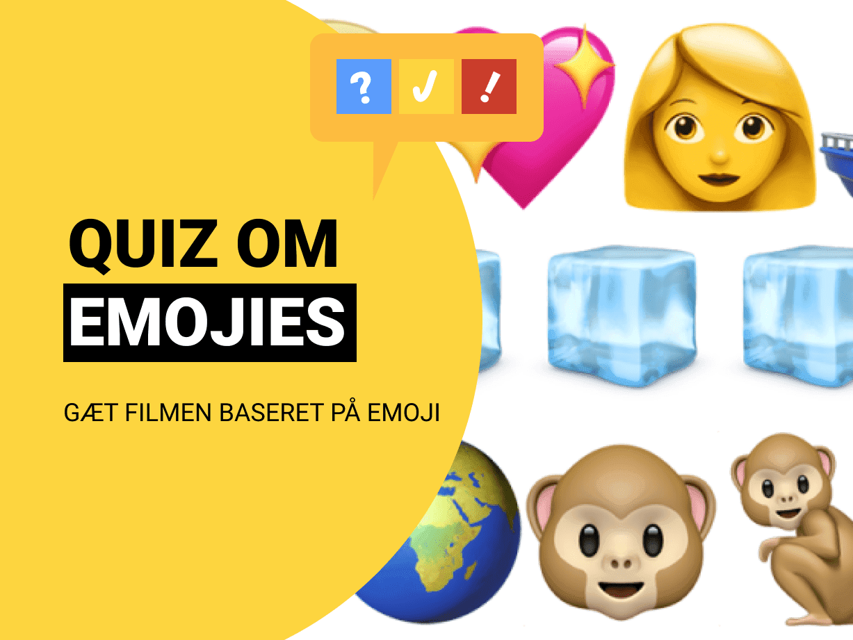 Emoji Quiz med film | Gæt filmen baseret på disse emojies